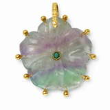 Collier Helios Fluorite