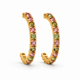 CRÉOLES MUSES TOURMALINES