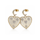 BOUCLES D'OREILLES CORZO ARGENT GRAND MODÈLE