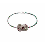 Bracelet Anae Tourmalines & Diamants
