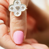 BAGUE GARDENIA