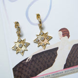 BOUCLES D'OREILLES STELLA OR PETIT MODÈLE