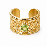 BAGUE FANIA TOURMALINE VERTE