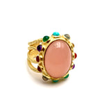 BAGUE ADELLA QUARTZ ROSE