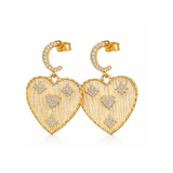 BOUCLES D'OREILLES CORZO OR GRAND MODÈLE