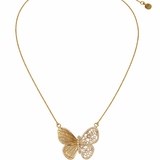 Collier Mariposa Or