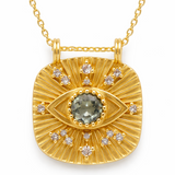 Collier Netra Or Tourmaline Verte