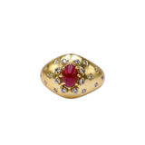 BAGUE DISCIA GRENAT