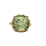 BAGUE KALLYS PRASIOLITE