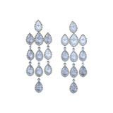 BOUCLES D'OREILLES NESIS ARGENT ZIRCONS