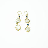 BOUCLES D'OREILLES ROYA LAPIS LAZULI